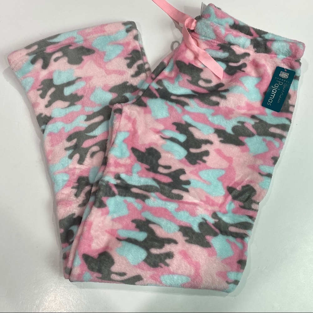 Pugs soft pink camp pajama pants Sz M, L & XL New - Picture 1 of 8